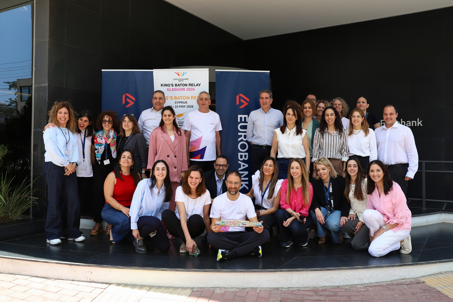 King’s Baton Relay: Η σκυτάλη της ενότητας πέρασε από τη Eurobank   