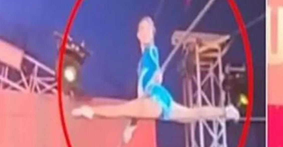 Βίντεο σοκ: 19χρονη ακροβάτης έπεσε από ύψος 9 μέτρων ένω έκανε σπαγκάτο σε τσίρκο