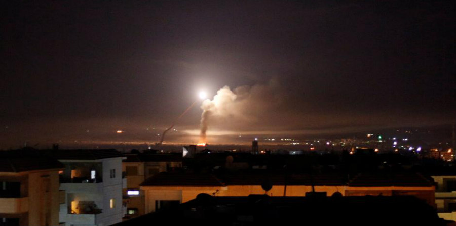 Συρία: Αναχαιτίστηκαν ισραηλινοί πύραυλοι πάνω από τη Δαμασκό  