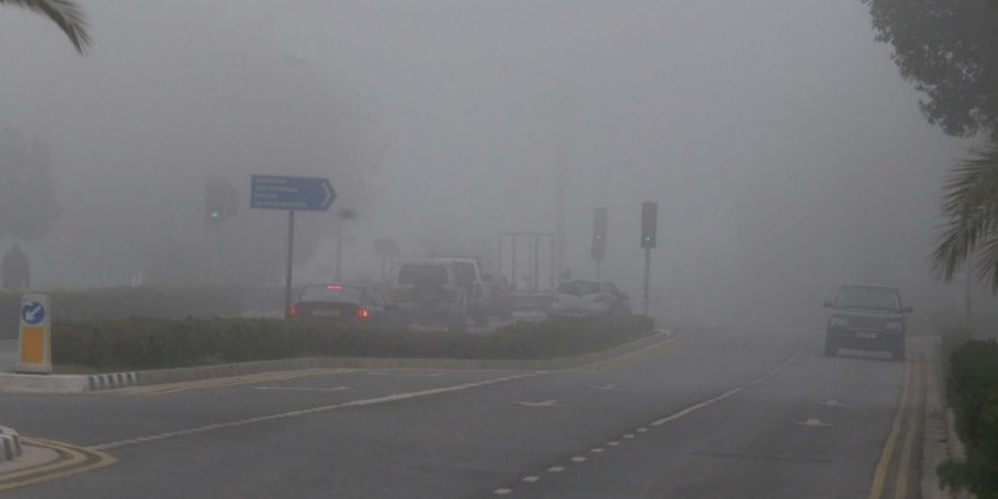 ΚΥΠΡΟΣ - ΛΕΥΚΩΣΙΑ: Δεν έβλεπαν τη μύτη τους από την ομίχλη - Απίστευτο σκηνικό -VIDEO 