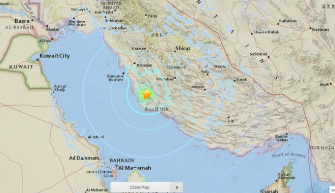 Σεισμός 5,9 Ρίχτερ στο Ιράν – Πυρηνικός σταθμός στο επίκεντρο της δόνησης  
