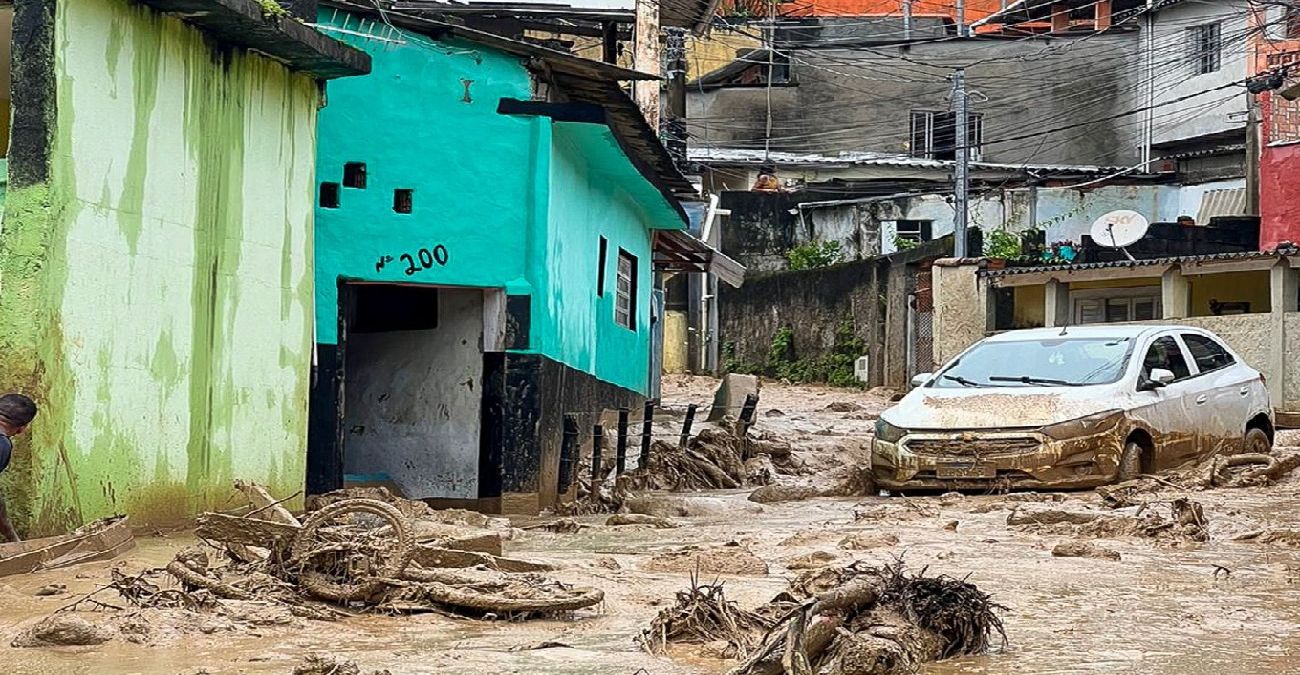 Βραζιλία: Τουλάχιστον 44 οι νεκροί από τις πλημμύρες και τις κατολισθήσεις στο Σάο Πάολο - Βίντεο