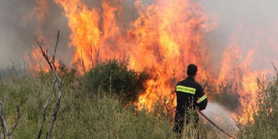 Υπό έλεγχο η φωτιά στην Μονή – Στην περιοχή δυνάμεις για τυχόν αναζωπύρωση
