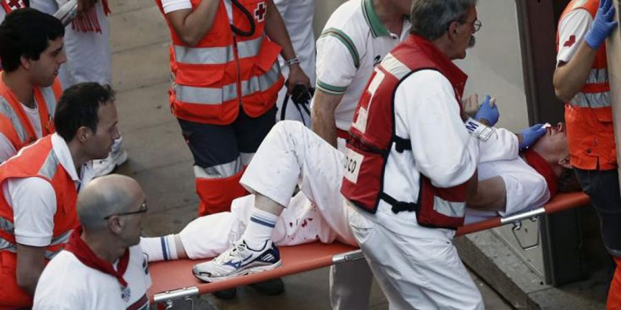 Πέντε άνθρωποι τραυματίστηκαν στις φετινές ταυροδρομίες της Παμπλόνας