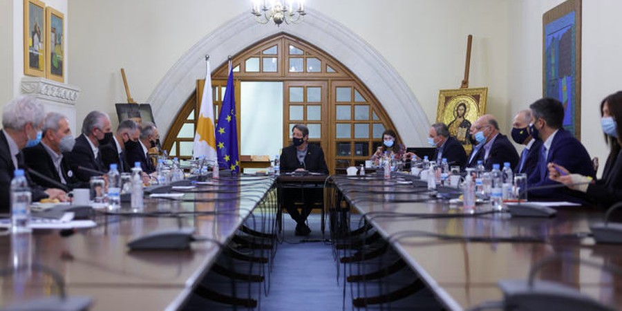 Εθνικό Συμβούλιο: Ο Πρόεδρος Αναστασιάδης ενημέρωσε για ΜΟΕ - Συζήτησαν Ουκρανικό και οικονομία