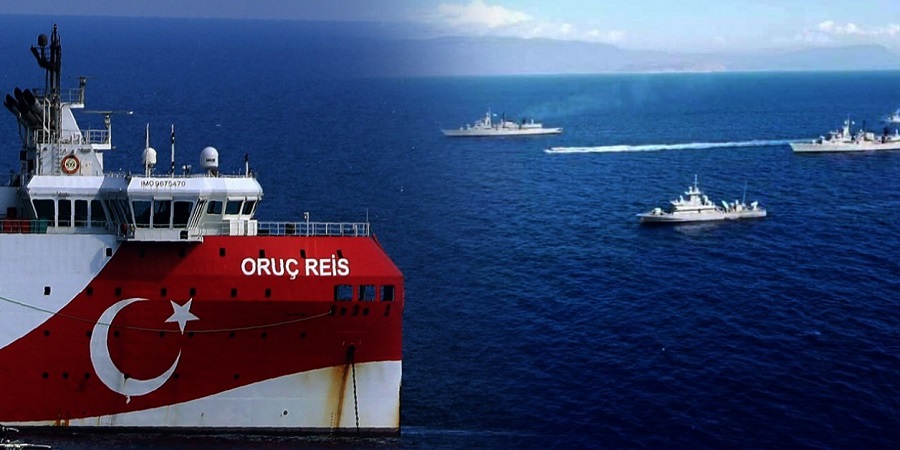 Νέα τουρκική Navtex για το Oruc Reis που πλέει προς το Καστελόριζο 