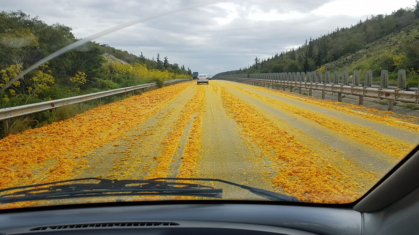 Καθαρίστηκαν τα πορτοκάλια - Στην διάθεση του κοινού ο αυτοκινητόδρομος 