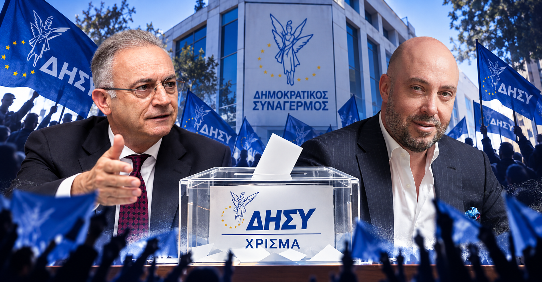 ΔΗΣΥ: Μάχη για το χρίσμα - Η πρώτη μεγάλη δοκιμασία του Παμπορίδη μετά την υποψηφιότητά του – Το στοίχημα απέναντι στον Αβέρωφ