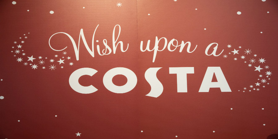 Το Costa Coffee μας συστήνει τα απολαυστικά χριστουγεννιάτικα του ροφήματα