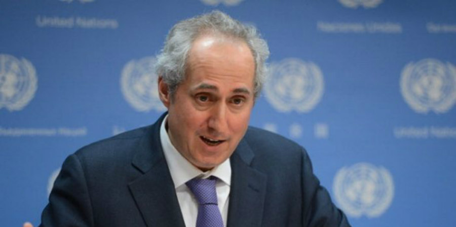 Επιστροφή στις διαπραγματεύσεις ο καλύτερος τρόπος, δηλώνει ο Εκπρόσωπος του ΓΓ ΟΗΕ