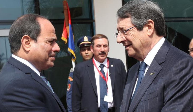 Ο Αιγύπτιος Πρόεδρος ευχαρίστησε τον Πρόεδρο Αναστασιάδη για τη συμβολή του στη βελτίωση των σχέσεων Αιγύπτου-ΕΕ 