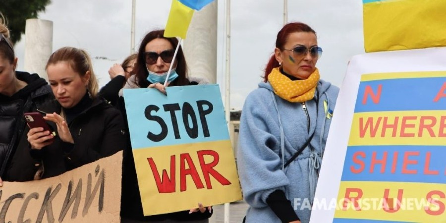 Ζήτησαν ειρήνη και τερματισμό του πολέμου – Βίντεο από εκδήλωση διαμαρτυρίας Ουκρανών στο Παραλίμνι