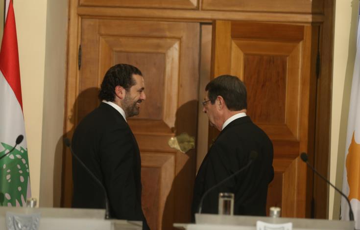 Ευχές Προέδρου προς Χαρίρι για νέα θητεία στην πρωθυπουργία του Λιβάνου 