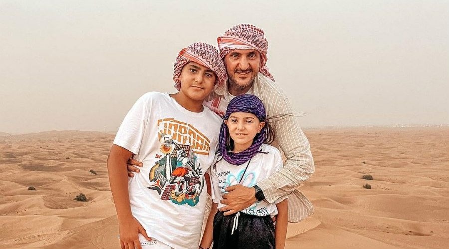 Κωνσταντίνος Κωνσταντίνου: Διακοπές στο Dubai με τα παιδιά του (Βίντεο)