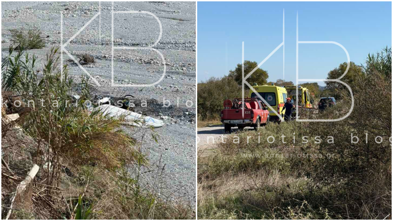 Τραγωδία: Νεκροί οι δύο επιβαίνοντες του μονοκινητήριου αεροσκάφους που έπεσε στην Πιερία - Δείτε φωτογραφίες