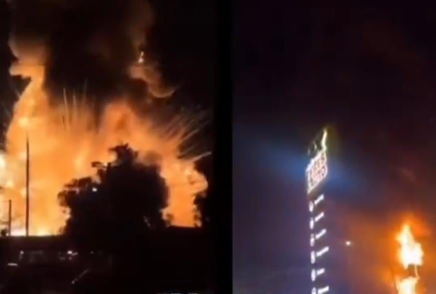 Δραματικές στιγμές στο Σίδνεϊ: Δεξαμενή με χημικά εκτοξεύτηκε στον αέρα μετά από φωτιά - Σοκαριστικά βίντεο