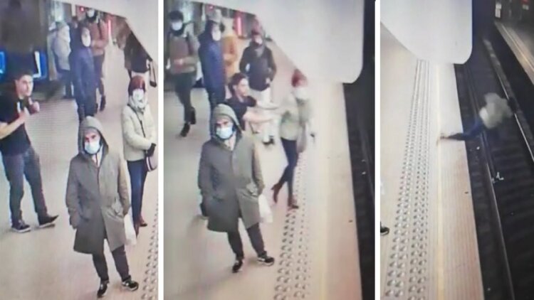 Βέλγιο: Συνελήφθη άνδρας που έσπρωξε γυναίκα στις γραμμές του μετρό -ΒΙΝΤΕΟ