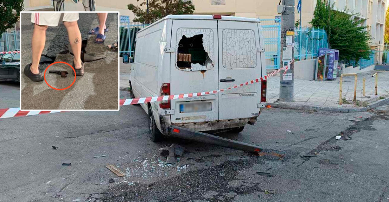 Σκηνές φαρ ουέστ στην Ελλάδα: Συνεπιβάτης μηχανής πυροβόλησε οδηγό Ι.Χ. στο Περιστέρι - Δείτε φωτογραφίες