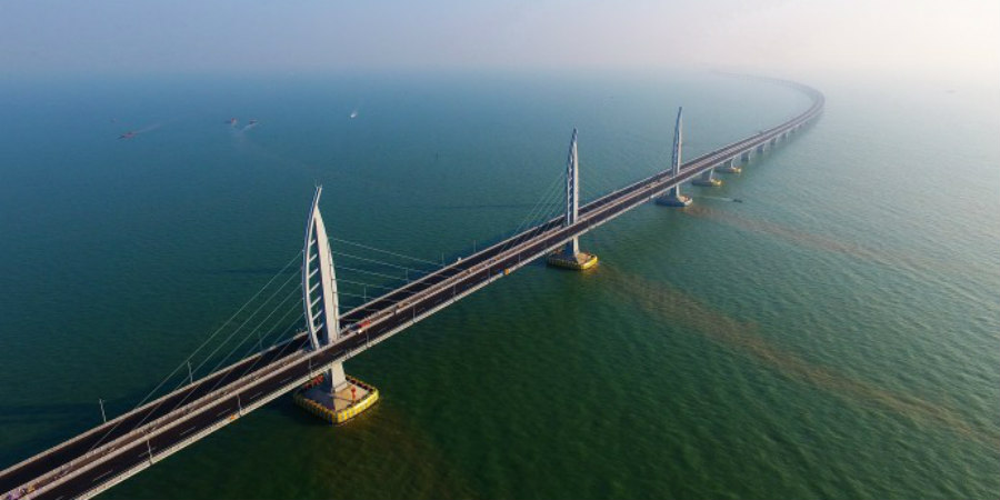 Η μεγαλύτερη γέφυρα που διασχίζει τη θάλασσα είναι γεγονός - ΦΩΤΟΓΡΑΦΙΕΣ