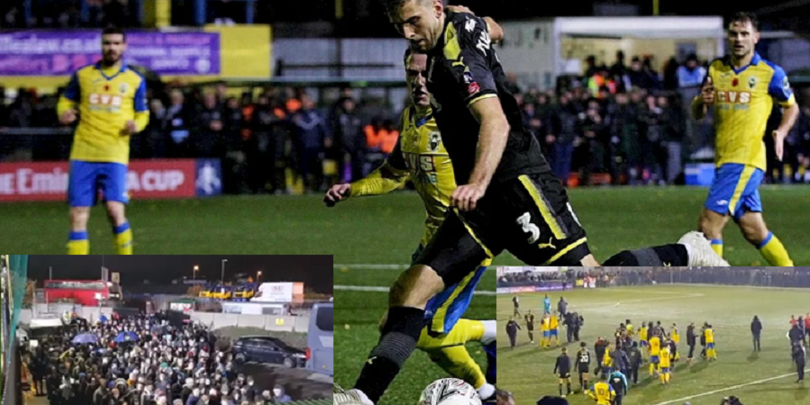 ΧΑΜΟΣ με Κύπριους σε αγώνα του FA Cup στο Λονδίνο! Πρωτόγνωρες σκηνές… (VIDEO)