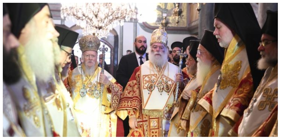 Οικ. Πατριάρχης: Η Μεγαλόνησος Κύπρος μπορεί να περηφανεύεται για τον Απόστολο Βαρνάβα της