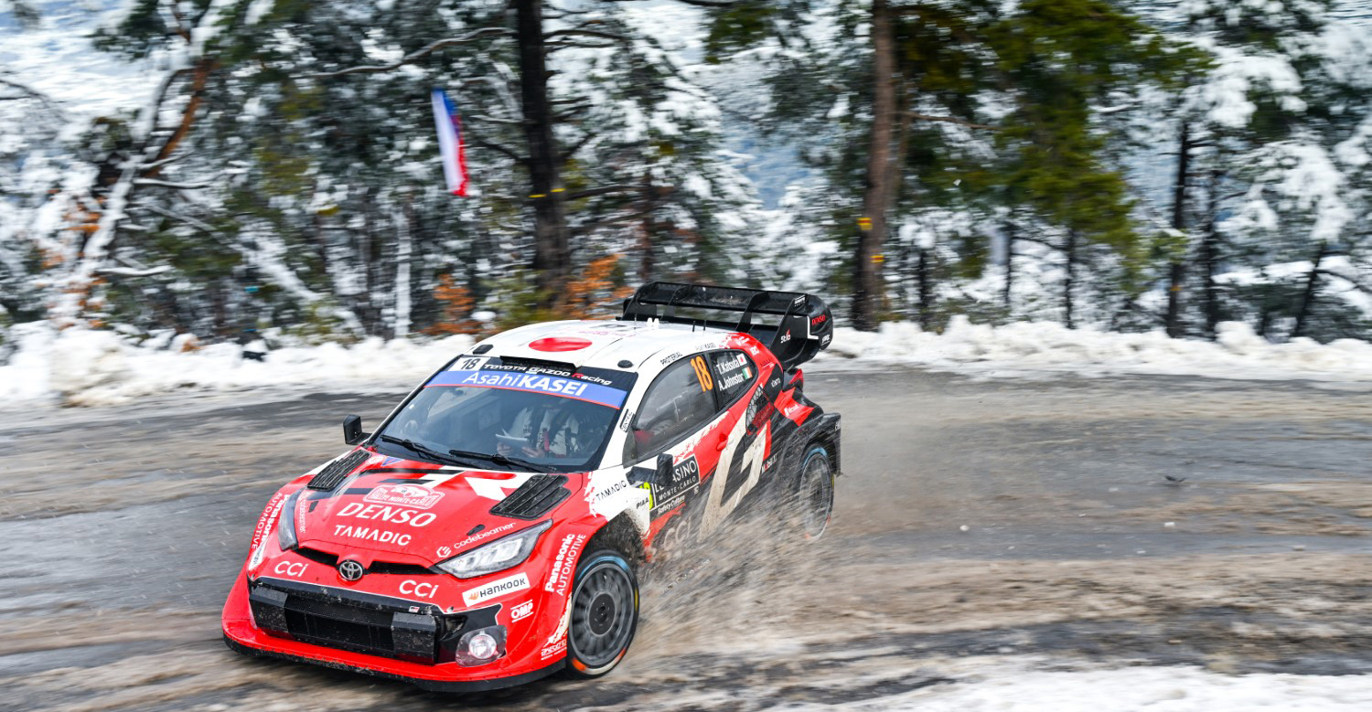 Σαρωτική η ομάδα της Toyota Gazoo Racing στο Ράλι του Μόντε Κάρλο
