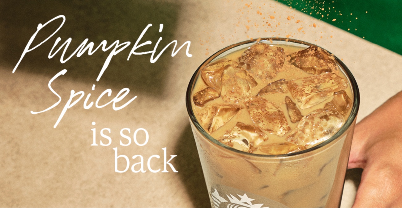 Το φθινόπωρο έχει γεύση Starbucks: Pumpkin Spice, Tiramisu και Matcha σε μοναδικούς συνδυασμούς