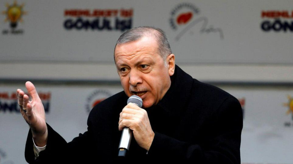 Ερντογάν: «Εχθροί της Τουρκίας οι Ελληνοκύπριοι»