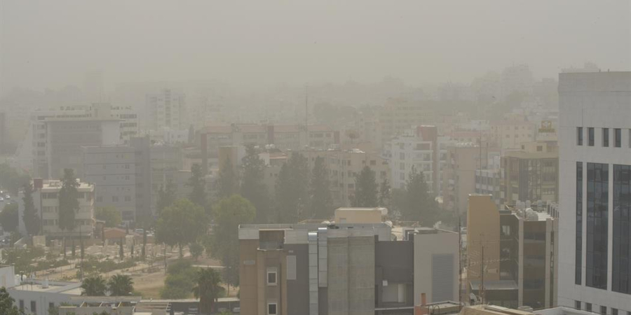 Πνίγεται στη σκόνη η Κύπρος - Πολύ υψηλές συγκεντρώσεις στην ατμόσφαιρα