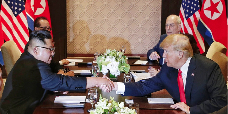 Έγγραφο - συμφωνία υπέγραψαν Ντόναλντ Τραμπ - Κιμ Γιονγκ Ουν