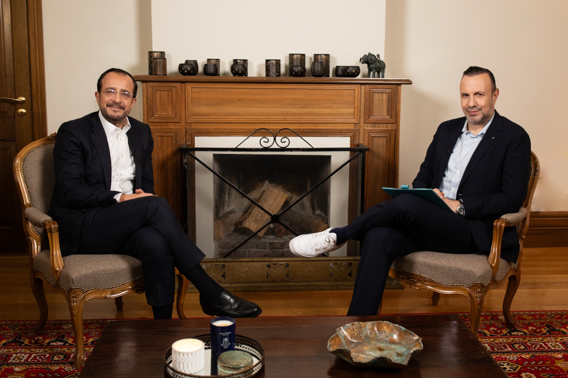 Πρεμιέρα «ΤΕΤ-Α-ΤΕΤ ΣΤΟΝ ALPHA»: Με τον Πρόεδρο Νίκο Χριστοδουλίδη στην εξοχική κατοικία στο Τρόοδος