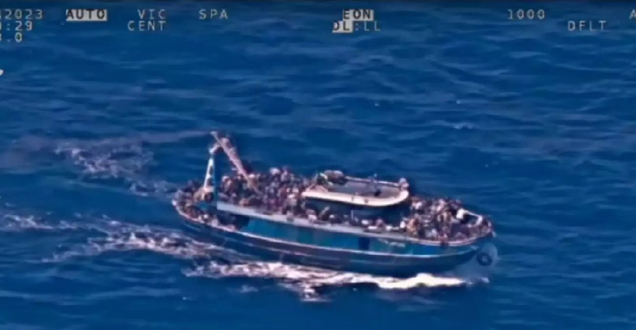 Ναυάγιο στην Πύλο: Νέο βίντεο ντοκουμέντο από τις κάμερες του αεροσκάφους της Frontex