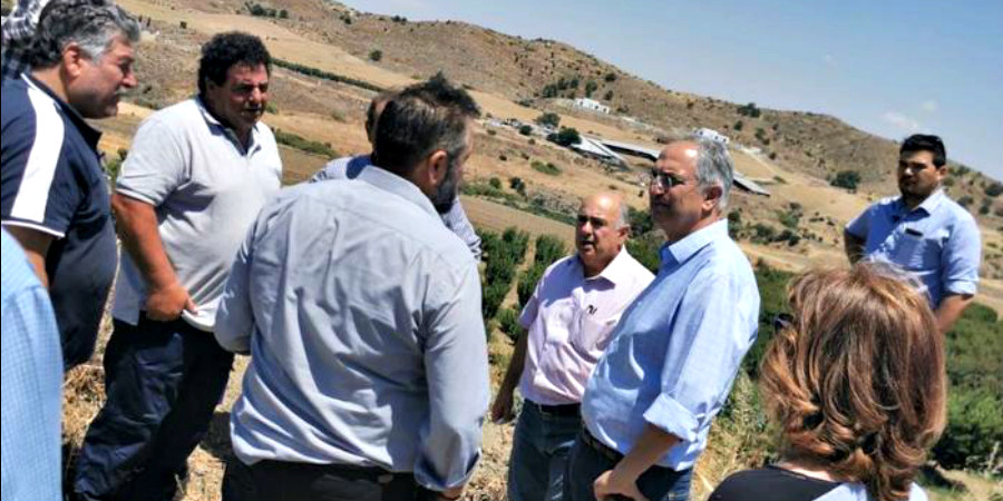 Περιοδεία Υπουργού Γεωργίας στην περιοχή Σολιάς - Έρχονται μέτρα στήριξης των αγροτικών ορεινών περιοχών