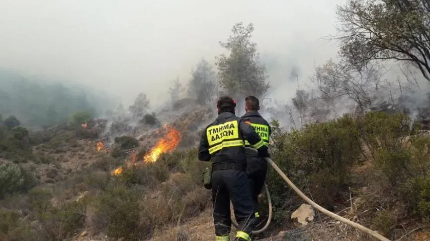 Ξέσπασε πυρκαγιά στη Λάρνακα: Κατέκαψε μπάλες σανού και αθέριστα δημητριακά - Παραμένουν δυνάμεις για τυχόν αναζωπύρωση