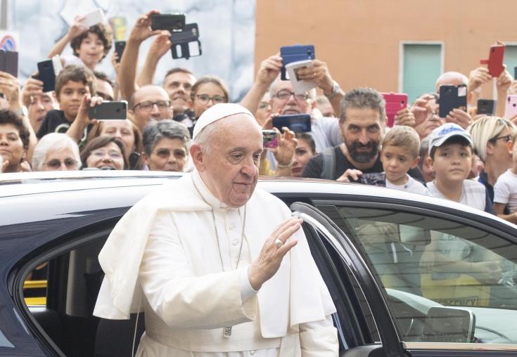 Ο πάπας Φραγκίσκος ζητά μια «συλλογική απάντηση» στην πρόκληση της κλιματικής αλλαγής