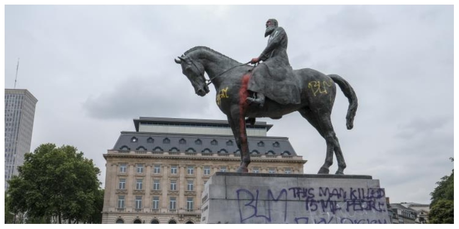 ΒΕΛΓΙΟ: Οργή και επιθέσεις σε αγάλματα του Λεοπόλδου Β'
