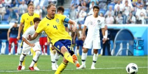 Ο Κύπριος παίκτης που πανηγύρισε έξαλλα το γκολ της Σουηδίας! – PIC