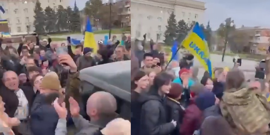 Χαμόγελα στην Ουκρανία: Απελευθερώθηκε μετά από 8 μήνες η Χερσώνα - Χτίζουν παράλληλα τείχος στα σύνορα με τη Λευκορωσία - Βίντεο