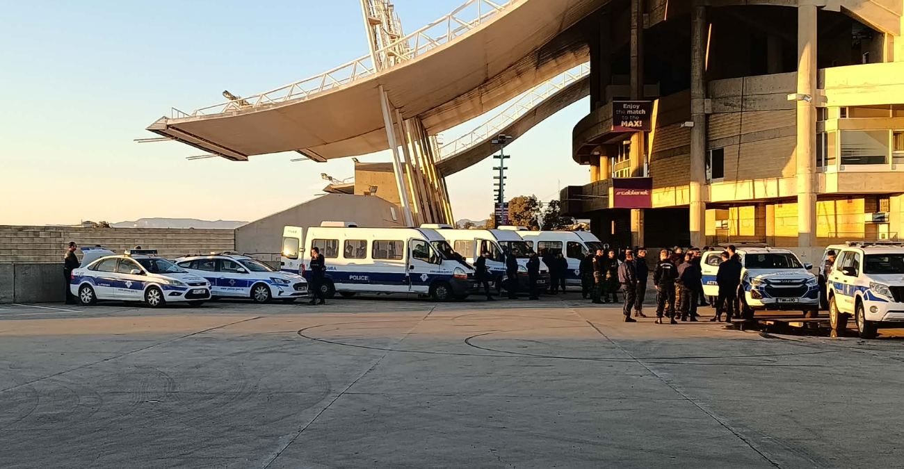 Γέμισε... αστυνομία το ΓΣΠ πριν το Ομόνοια-ΑΕΛ!