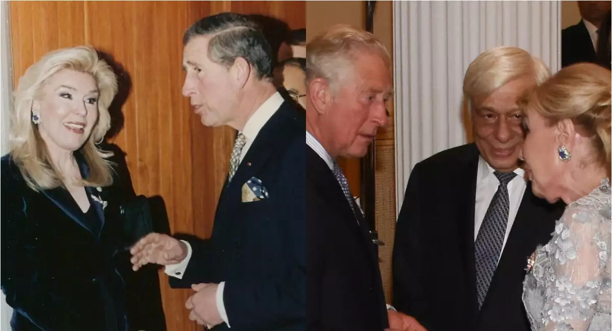 Μαριάννα Βαρδινογιάννη: Η στενή φιλία και η ουσιαστική συνεργασία ετών με τον Βασιλιά Κάρολο