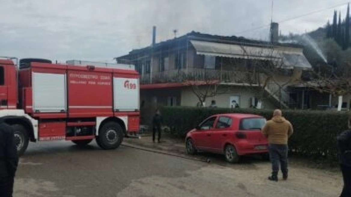 Τραγωδία στη Μακρυνεία: Ηλικιωμένη απανθρακώθηκε μέσα στο σπίτι της