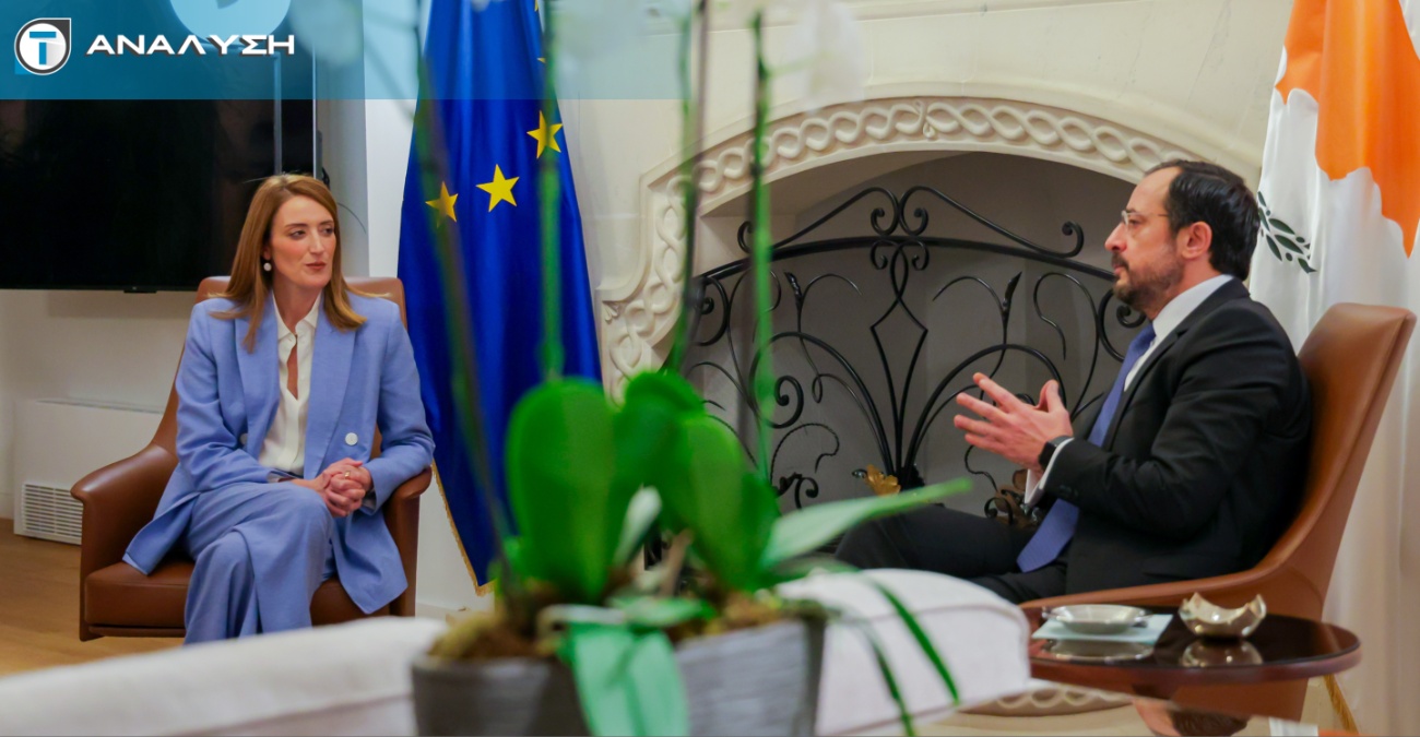 Χριστοδουλίδης-Μέτσολα: Συμμαχία για το Κυπριακό εντός της Προεδρίας