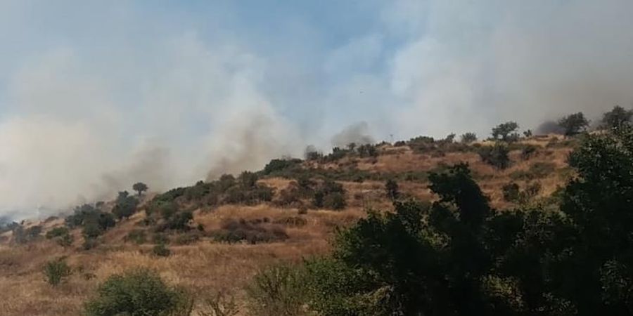 ΛΕΜΕΣΟΣ - ΠΥΡΚΑΓΙΑ: Η Εθνική Φρουρά συνέβαλε στην κατάσβεση της φωτιάς 