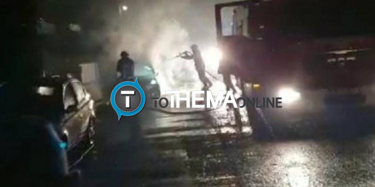 ΛΕΜΕΣΟΣ: Όχημα τυλίχτηκε στις φλόγες - Στο σημείο Πυροσβεστική - ΦΩΤΟΓΡΑΦΙΑ 