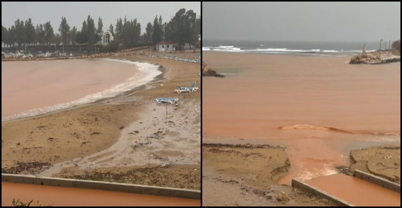 VIDEO: Εντυπωσιακό θέαμα - «Κοκκίνισε» η θάλασσα στην Αγία Τριάδα λόγω «Byron» - Ο λόγος που προκαλείτε το φαινόμενο