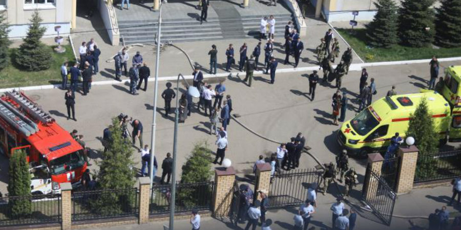 Εννέα οι νεκροί, 21 οι τραυματίες από την επίθεση σε σχολείο στη Ρωσία