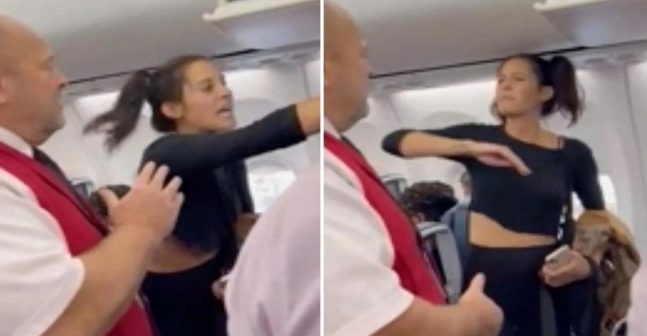 ΗΠΑ: Γυναίκα βρίζει το πλήρωμα αεροπλάνου και πετάει μπουκάλι με νερό σε συνεπιβάτη της - Δείτε βίντεο