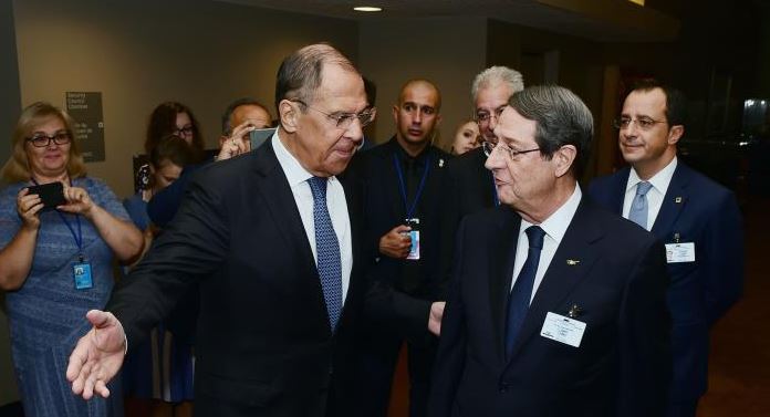 Στήριξη Ρωσίας στα κυριαρχικά δικαιώματα της Κύπρου και εφαρμογή των ψηφισμάτων για το Βαρώσι