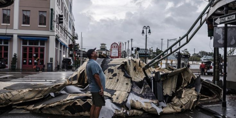 'Eνας νεκρός, διακοπές στην ηλεκτροδότηση και πλημμυρισμένοι δρόμοι από το πέρασμα του τυφώνα Αϊντα