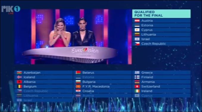 ΕUROVISION 2018: Οι χώρες που πέρασαν στον τελικό- Καλά και κακά τα νέα από την Πορτογαλία 